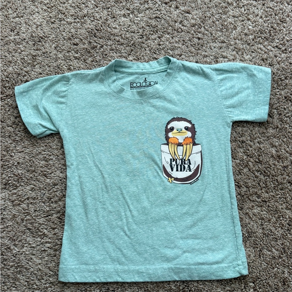 Pura Vida Green Short Sleeve Tee